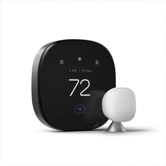 New Smart Thermostat Premium with Smart Sensor and Air Quality Monitor - Programmable Wifi Thermostat - Works with Siri, Alexa