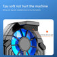 Dual Fan Mobile Phone Radiator Plug-in/Rechargeable Cell Phone Cooling Fan Type-C with Blue Light for Android Smartphones iPhone