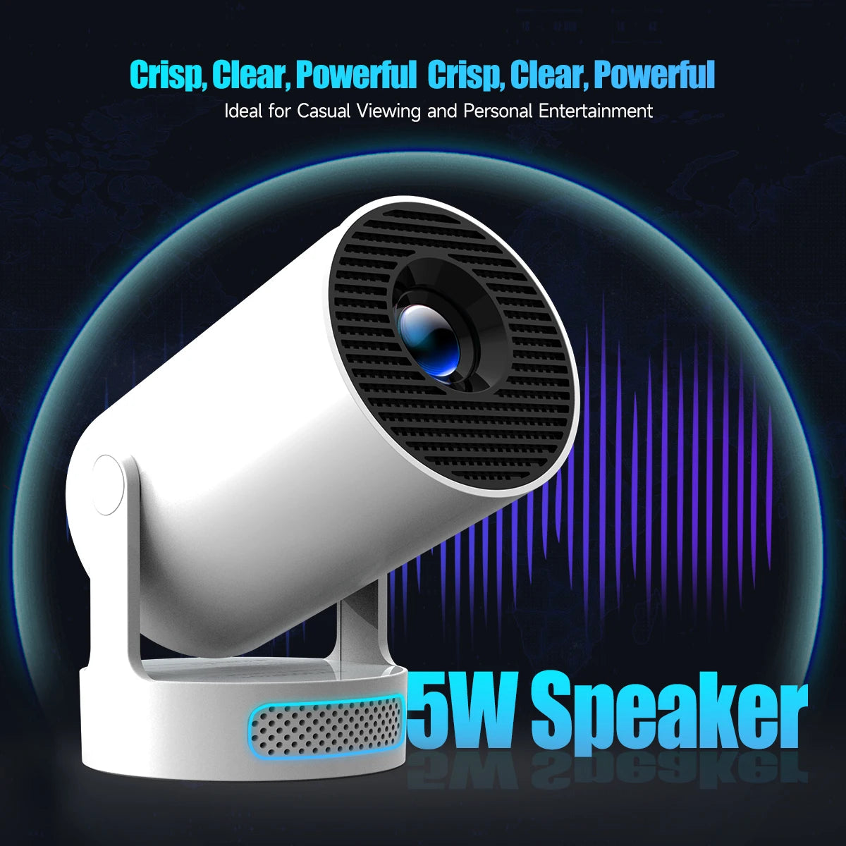 Magcubic 4K Wifi6 Projector 290ANSI Android 11 Dual WIFI Allwinner H713 BT5.0 1280*720P Home Cinema Outdoor portable HY300 Pro +