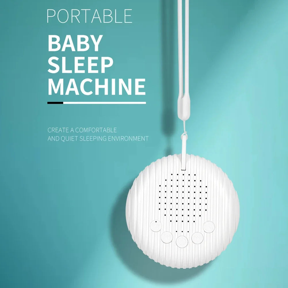 White Noise Sound Machine 10 Soothing Sounds White Noise Machine Rechargeable for Home Travel Sleeping Relaxation