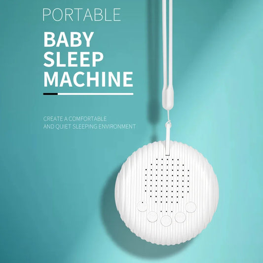 White Noise Sound Machine 10 Soothing Sounds White Noise Machine Rechargeable for Home Travel Sleeping Relaxation