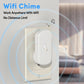 Kangaroo smart doorbell camera+chime, HD wide-angle camera, night vision, battery powered (included) suitable for home security