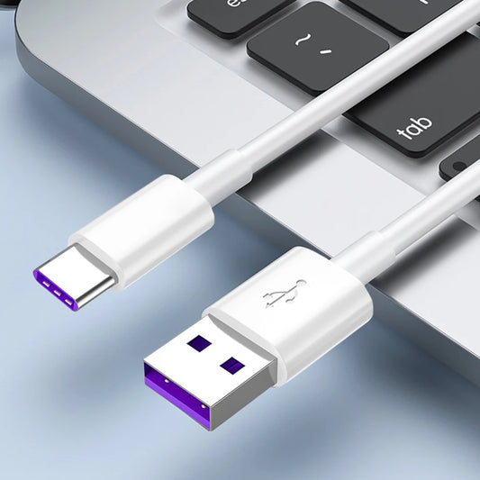 66W/40W Mobile Phone Charging Cable for Xiaomi Redmi POCO Huawei Honor OPPO VIVO Fast Charging USB Type C Cable
