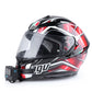 Motorcycle Helmet Chin Stand Mount Holder for DJI Action 5 4 Full Face Holder for GoPro 13 12 11 10 9 8 Action Camera Accessory