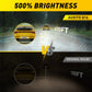 AUXITO 2Pcs D2S D4S LED Headlight Lamp 6500K White HID D2R D4R LED Headlight Bulb With A Cooling Fan 41W CANBUS Super Bright
