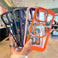 Luxury Clear For Magsafe Heat Dissipation Frame Phone Case For iPhone 16 15 14 13 13 12 11 Pro Max Acrylic Protective Back Cover