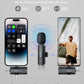 3 in 1 Wireless Microphone for iPhone Android Wireless Lavalier Microphone Noise Canceling Lapel Mic for Interview Video Podcast