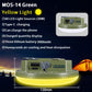 MOSLIGHTING 9900mAh Rechargeable Powerful Light Camping Lantern with Magnet Strong Light Portable Flashlight Tent Lamp Work LED