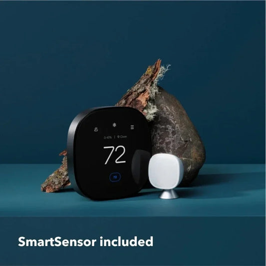 New Smart Thermostat Premium with Smart Sensor and Air Quality Monitor - Programmable Wifi Thermostat - Works with Siri, Alexa