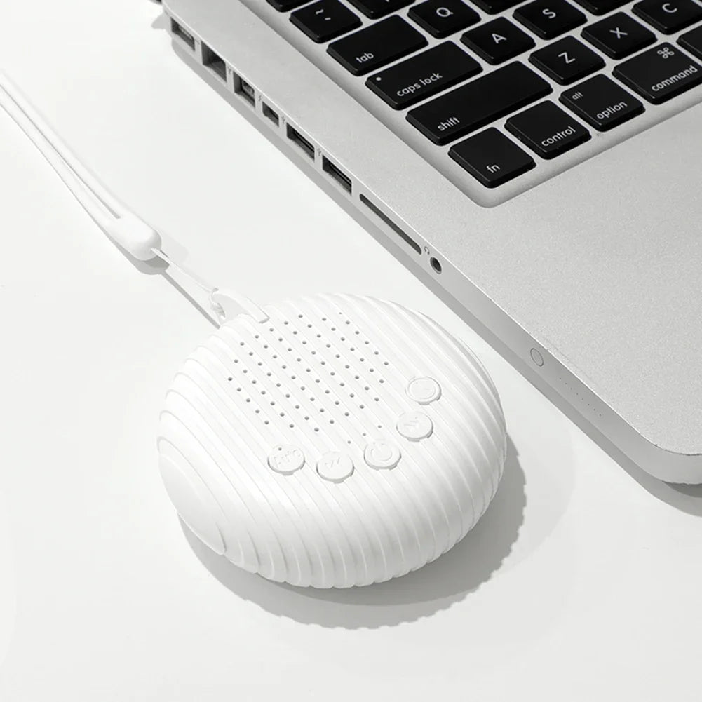 White Noise Sound Machine 10 Soothing Sounds White Noise Machine Rechargeable for Home Travel Sleeping Relaxation