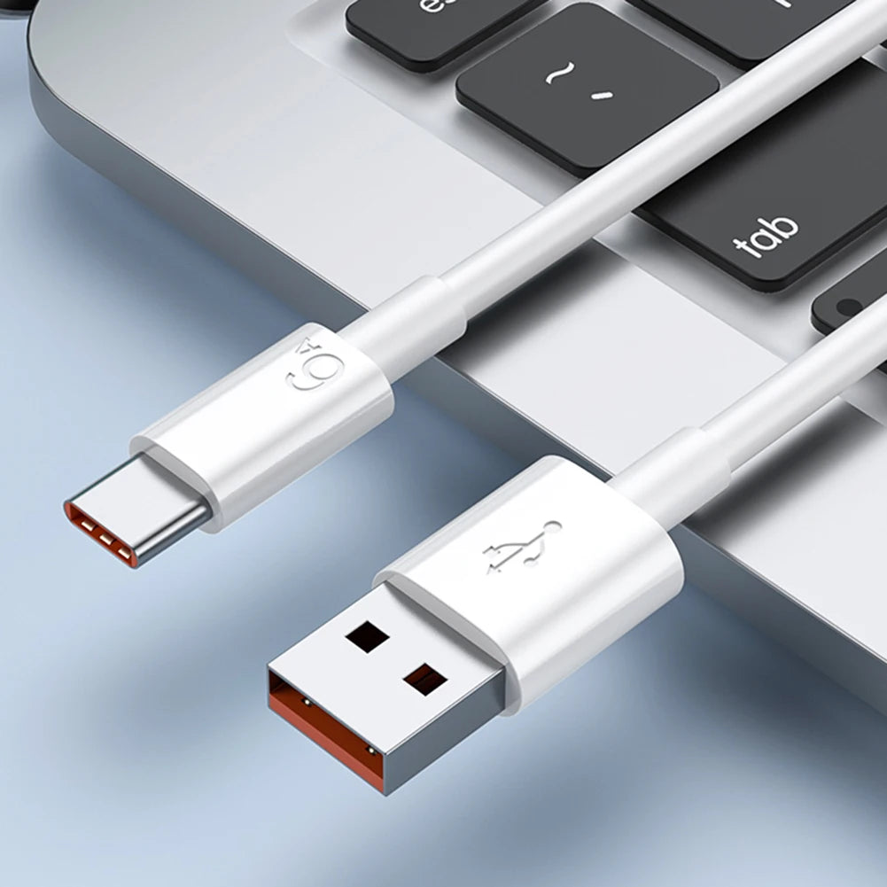 66W/40W Mobile Phone Charging Cable for Xiaomi Redmi POCO Huawei Honor OPPO VIVO Fast Charging USB Type C Cable