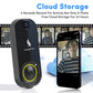 Kangaroo smart doorbell camera+chime, HD wide-angle camera, night vision, battery powered (included) suitable for home security