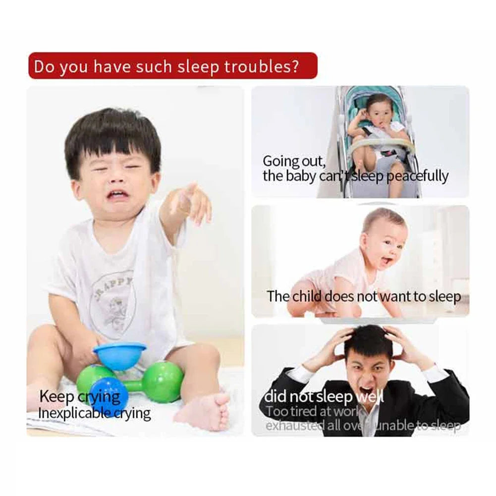 White Noise Sound Machine 10 Soothing Sounds White Noise Machine Rechargeable for Home Travel Sleeping Relaxation