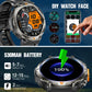 EIGIIS KE3 2025 New Bluetooth Call smartwatch for men Full Touch Screen With Health Monitor heart rate Flashlight Smart watch