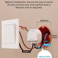 Meross Matter Smart Wi-Fi In-Wall Switch with Energy Monitor DIY Switch Work With One-Gang/Single-Pole Switch