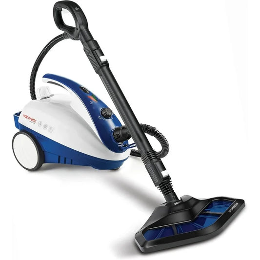 Vaporetto Smart Steam Mop And Cleaner For Cleaning And Sanitizing With 12 Attachments Works For Tile Floor With Grout, Carpet