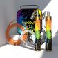 MOGOLD Graffiti Design Skipping Rope – Triple Ropes (4.0/6.0/8.0 mm), Freely Interchangeable & Portable Fitness Tool